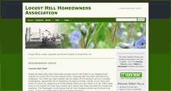 Desktop Screenshot of locusthillva.org